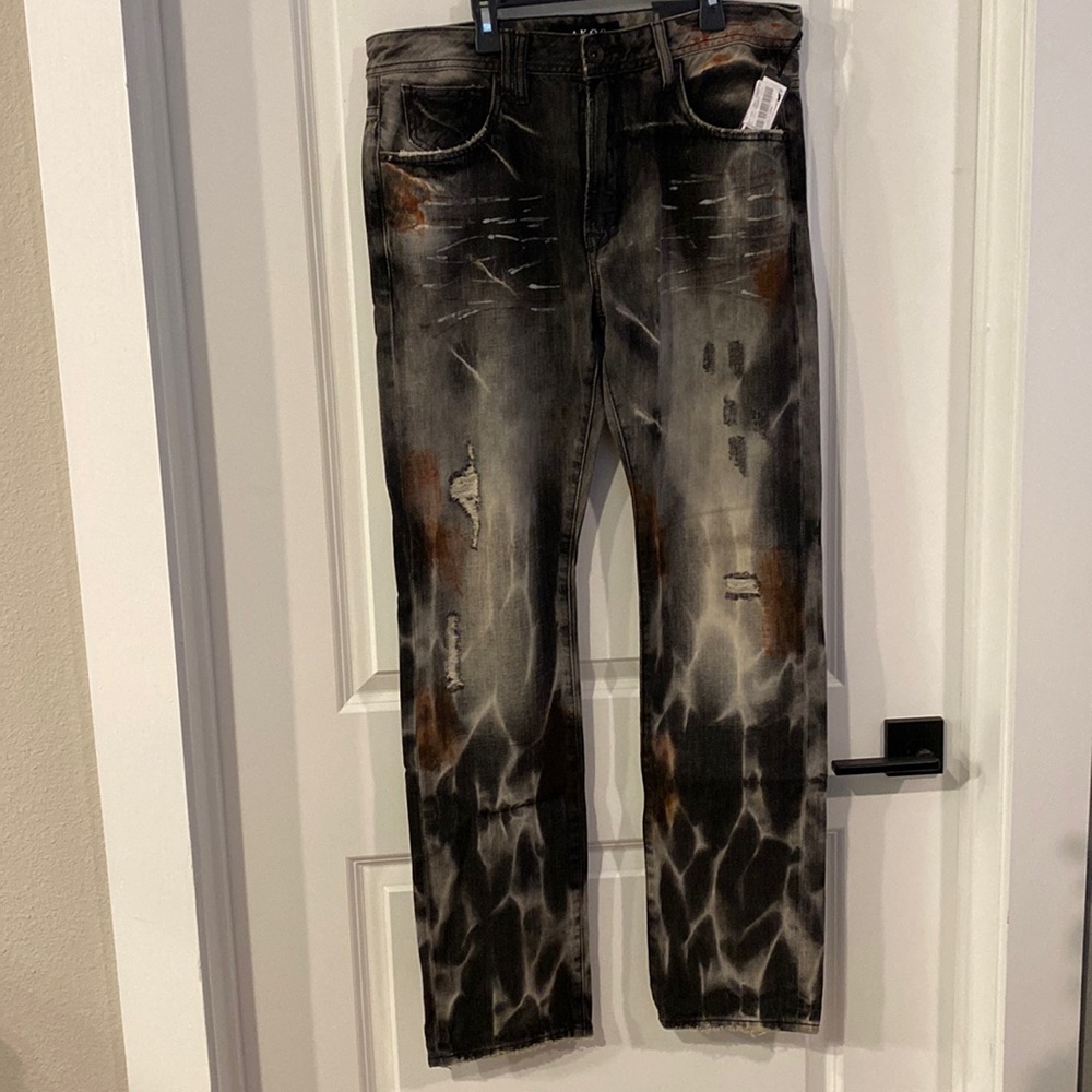 34 waist Akoo slim jeans with tags never worn